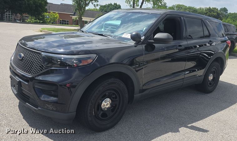 image for item EF3603 2020 Ford Explorer Police Interceptor SUV