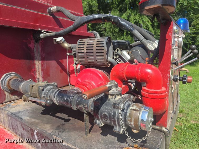 image for item EF3605 1988 Ford  F250HD brush fire truck