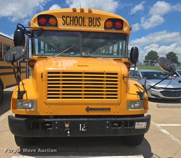 image for item EF3606 2003 Blue Bird school bus