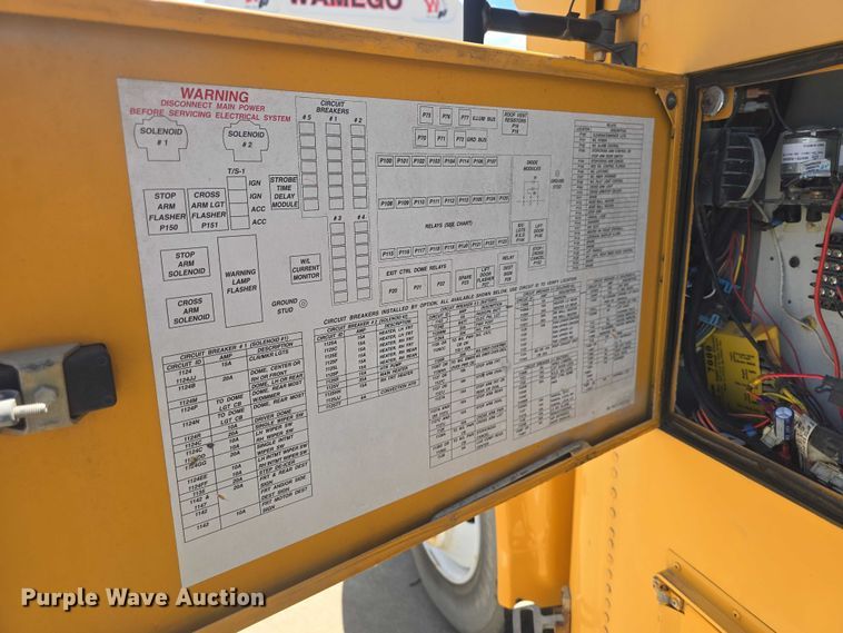 image for item EF3606 2003 Blue Bird school bus
