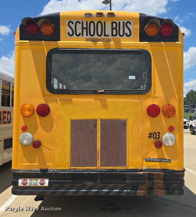 image for item EF3607 2002 American Transportation Corporation school bus
