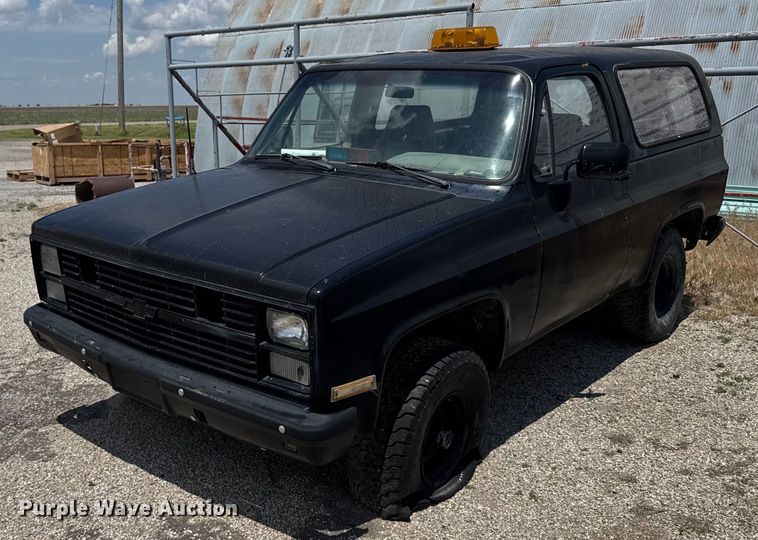 image for item EG6626 1984 Chevrolet D10 Military Blazer SUV