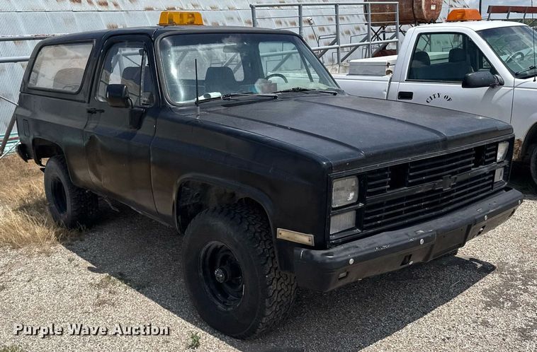 image for item EG6626 1984 Chevrolet D10 Military Blazer SUV