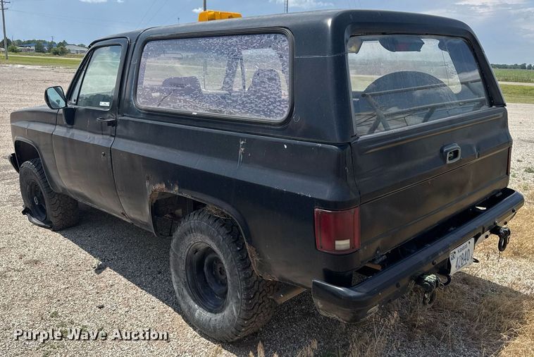 image for item EG6626 1984 Chevrolet D10 Military Blazer SUV