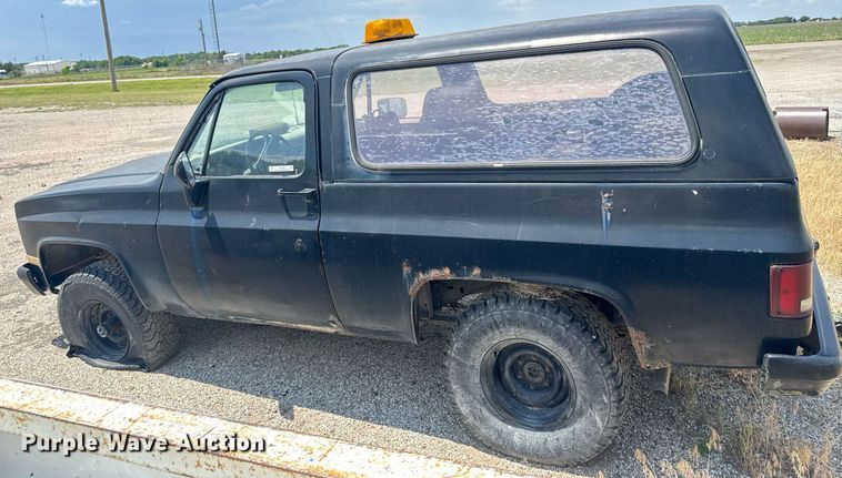 image for item EG6626 1984 Chevrolet D10 Military Blazer SUV