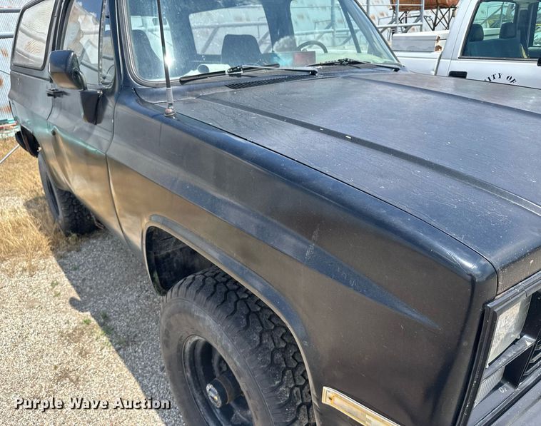 image for item EG6626 1984 Chevrolet D10 Military Blazer SUV