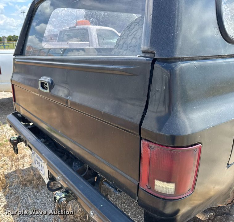 image for item EG6626 1984 Chevrolet D10 Military Blazer SUV