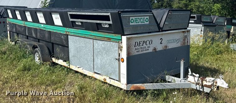image for item EG6631 2001 AlleyCat RSWT500 Recycling recycling trailer