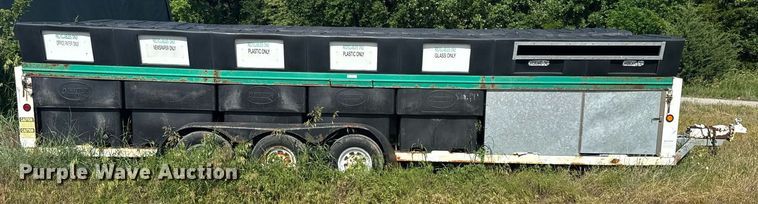 image for item EG6631 2001 AlleyCat RSWT500 Recycling recycling trailer