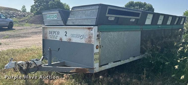 image for item EG6631 2001 AlleyCat RSWT500 Recycling recycling trailer
