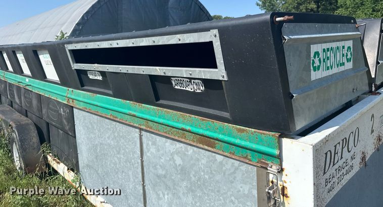 image for item EG6631 2001 AlleyCat RSWT500 Recycling recycling trailer