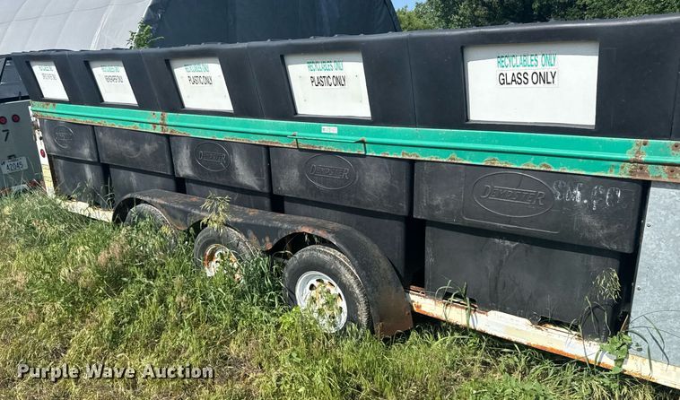 image for item EG6631 2001 AlleyCat RSWT500 Recycling recycling trailer