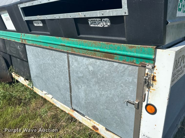 image for item EG6631 2001 AlleyCat RSWT500 Recycling recycling trailer