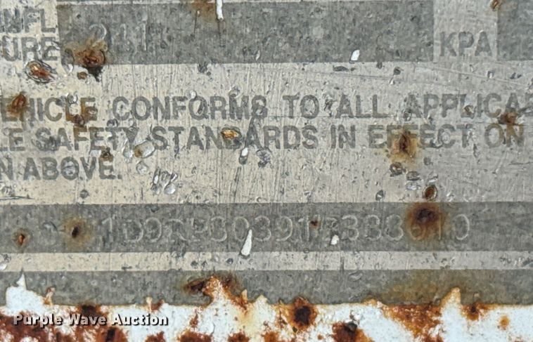 image for item EG6631 2001 AlleyCat RSWT500 Recycling recycling trailer