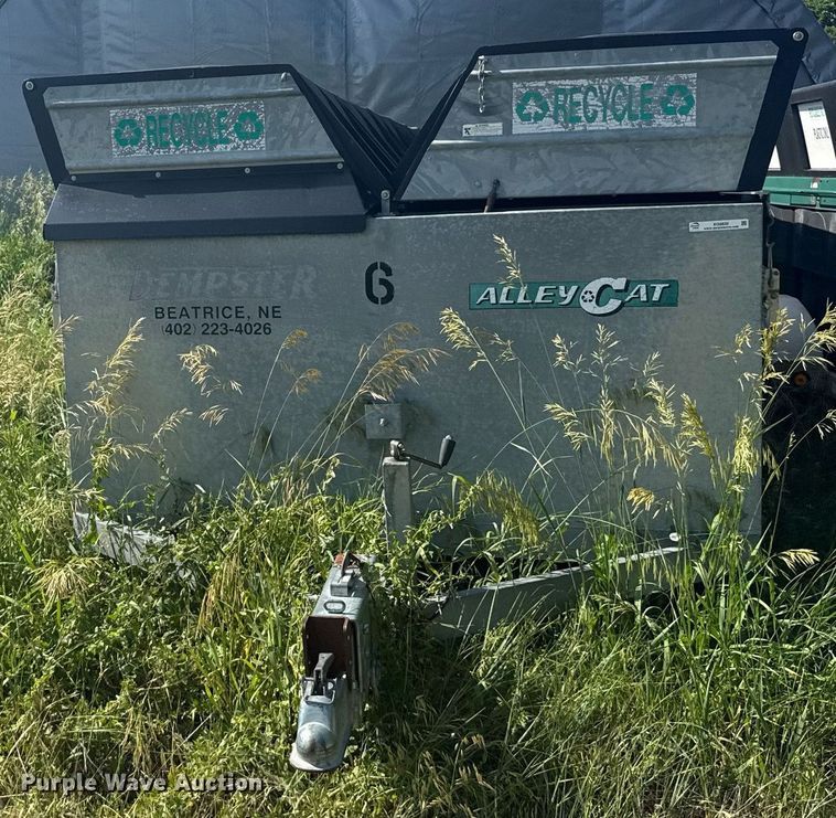 image for item EG6632 2007 AlleyCat Recycle recycling trailer