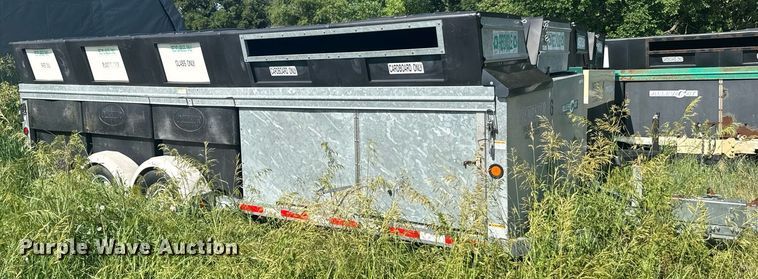 image for item EG6632 2007 AlleyCat Recycle recycling trailer