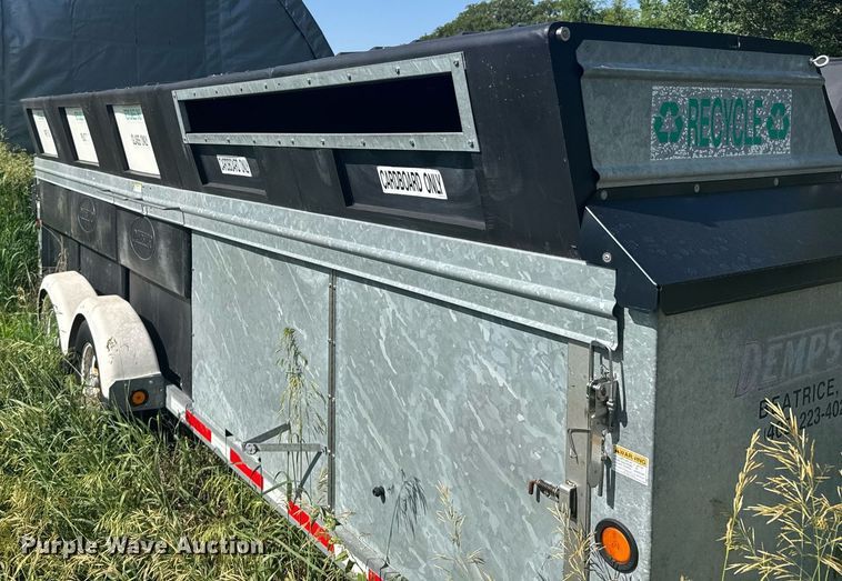 image for item EG6632 2007 AlleyCat Recycle recycling trailer