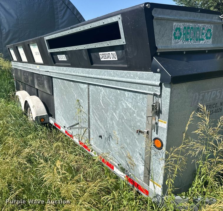 image for item EG6632 2007 AlleyCat Recycle recycling trailer