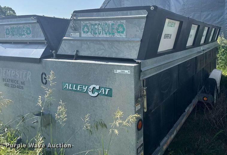 image for item EG6632 2007 AlleyCat Recycle recycling trailer