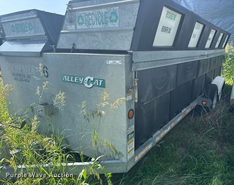 image for item EG6632 2007 AlleyCat Recycle recycling trailer