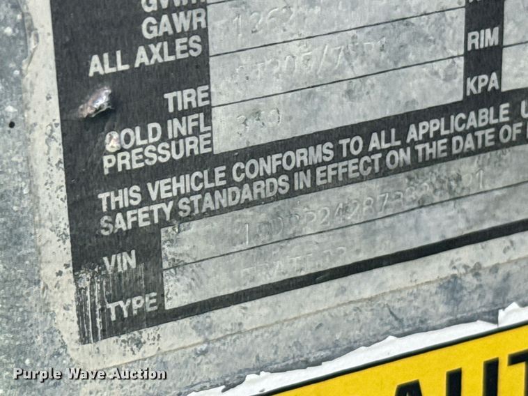 image for item EG6632 2007 AlleyCat Recycle recycling trailer