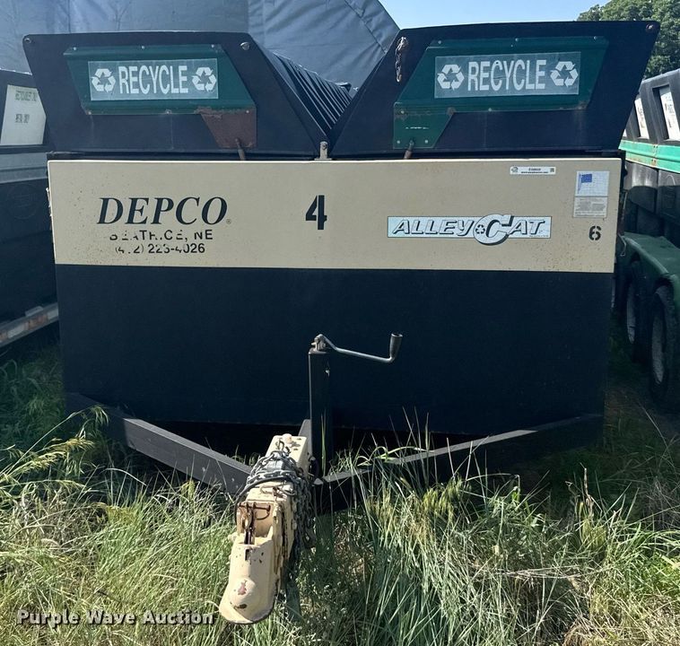 image for item EG6633 2002 AlleyCat RSWT Recycling recycling trailer