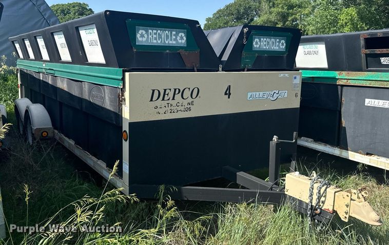 image for item EG6633 2002 AlleyCat RSWT Recycling recycling trailer