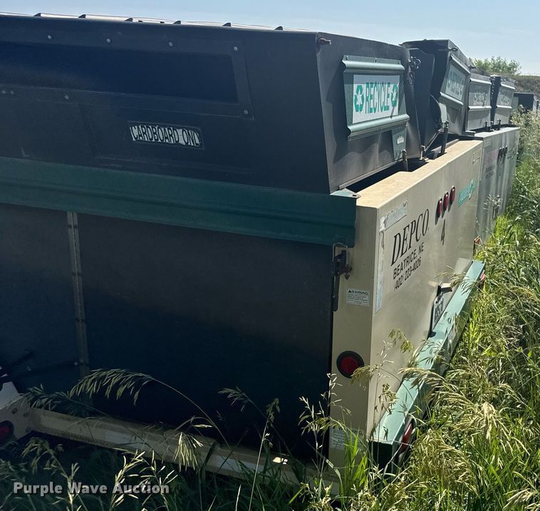 image for item EG6633 2002 AlleyCat RSWT Recycling recycling trailer