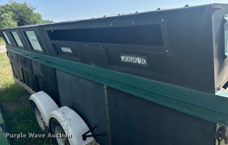 image for item EG6633 2002 AlleyCat RSWT Recycling recycling trailer