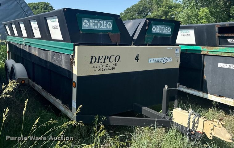 image for item EG6633 2002 AlleyCat RSWT Recycling recycling trailer