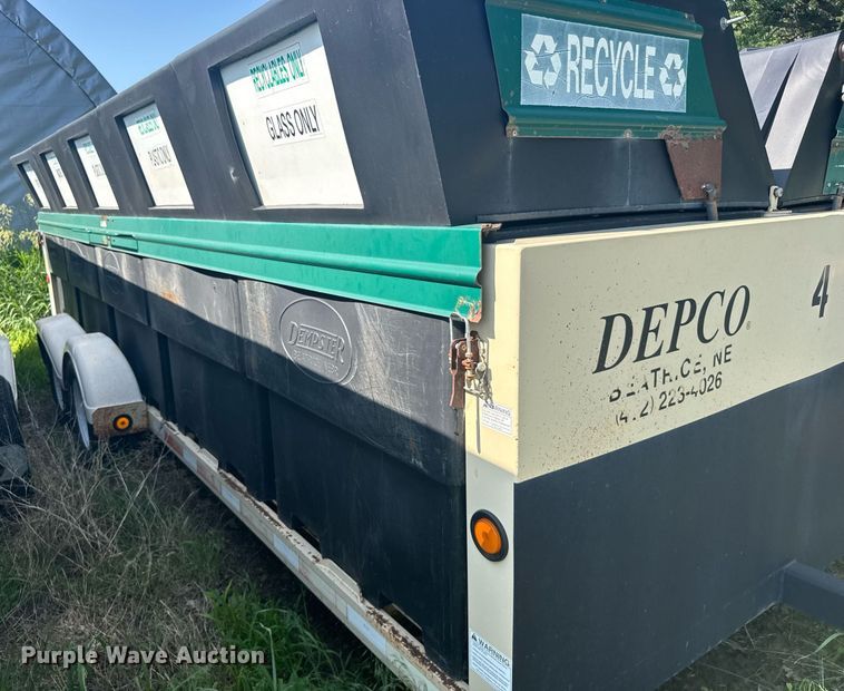 image for item EG6633 2002 AlleyCat RSWT Recycling recycling trailer