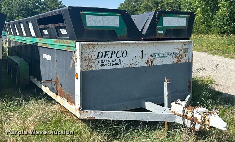 image for item EG6634 2001 AlleyCat RSWT-50 Recycling recycling trailer