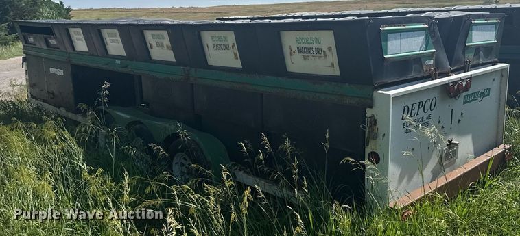 image for item EG6634 2001 AlleyCat RSWT-50 Recycling recycling trailer