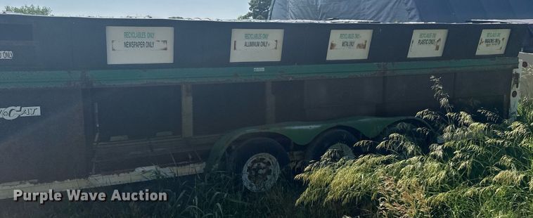 image for item EG6634 2001 AlleyCat RSWT-50 Recycling recycling trailer