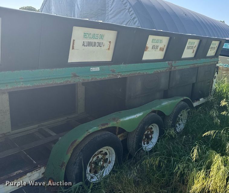 image for item EG6634 2001 AlleyCat RSWT-50 Recycling recycling trailer