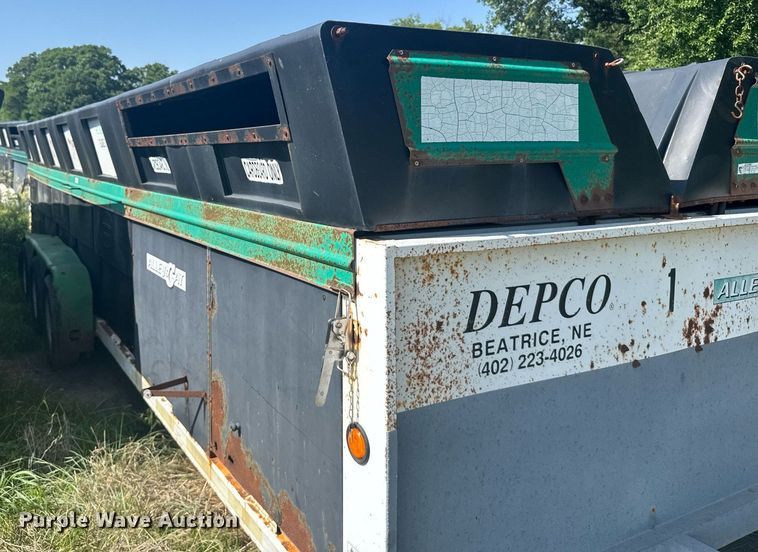 image for item EG6634 2001 AlleyCat RSWT-50 Recycling recycling trailer