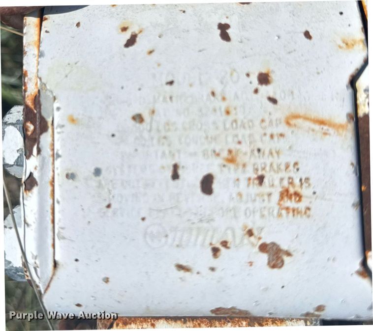 image for item EG6634 2001 AlleyCat RSWT-50 Recycling recycling trailer