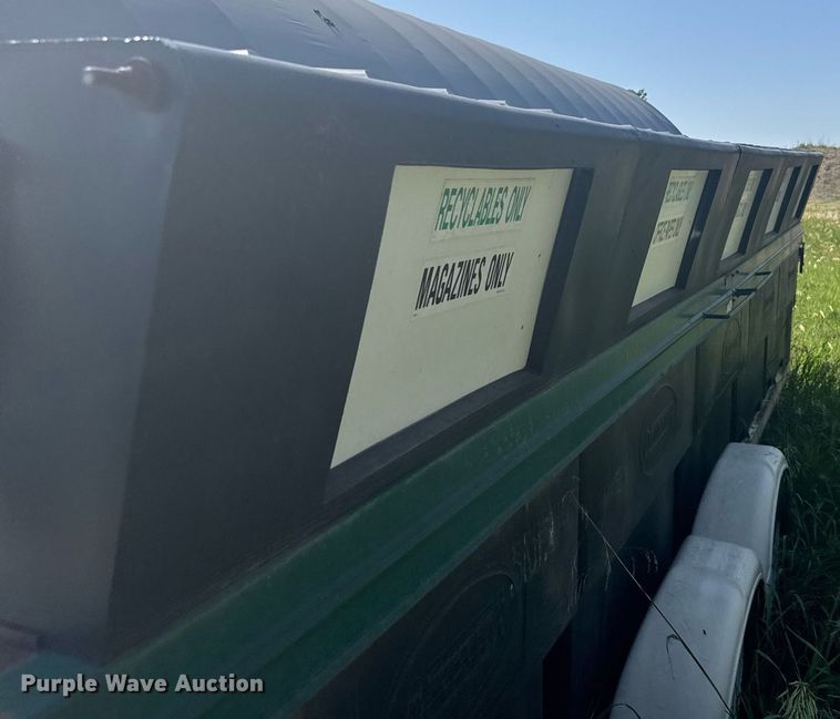 image for item EG6635 2002 AlleyCat RSWT-30 Recycling recycling trailer