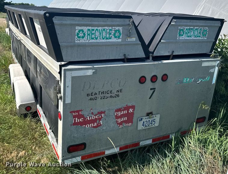 image for item EG6636 2005 AlleyCat RSWT300 recycling trailer