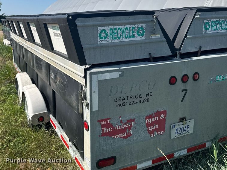 image for item EG6636 2005 AlleyCat RSWT300 recycling trailer