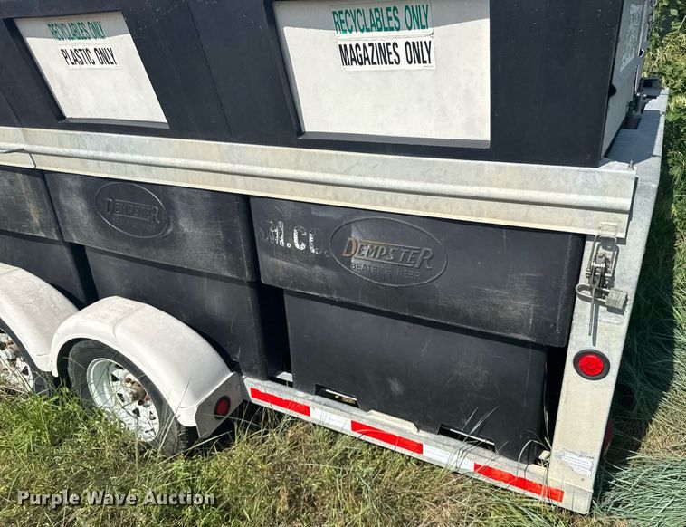 image for item EG6636 2005 AlleyCat RSWT300 recycling trailer