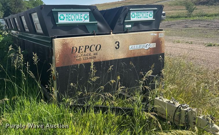 image for item EG6637 2001 AlleyCat RSWT-50 Recycling recycling trailer