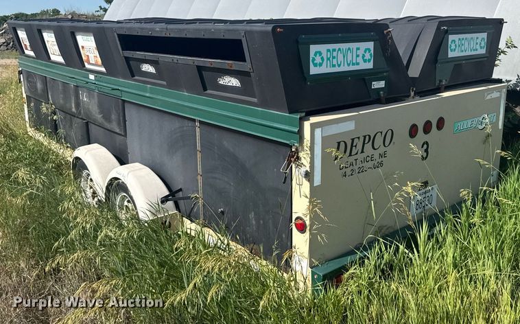 image for item EG6637 2001 AlleyCat RSWT-50 Recycling recycling trailer