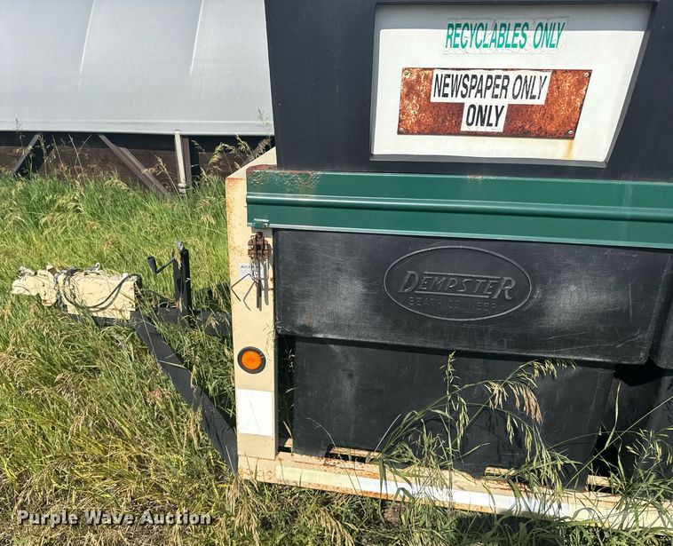 image for item EG6637 2001 AlleyCat RSWT-50 Recycling recycling trailer