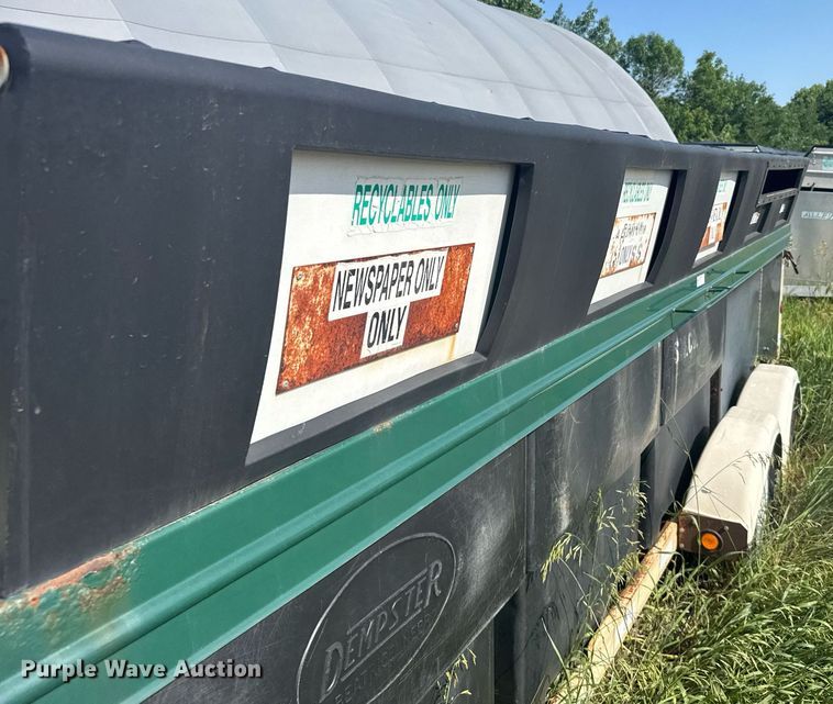 image for item EG6637 2001 AlleyCat RSWT-50 Recycling recycling trailer