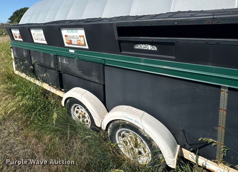 image for item EG6637 2001 AlleyCat RSWT-50 Recycling recycling trailer