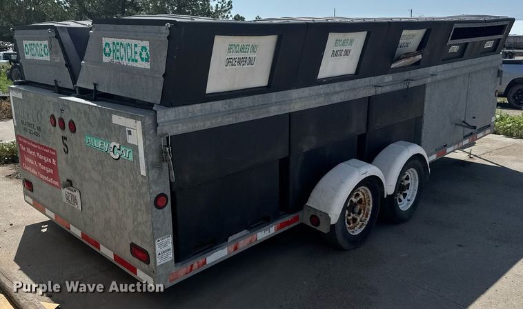 image for item EG6638 2005 AlleyCat RSWT300 recycling trailer
