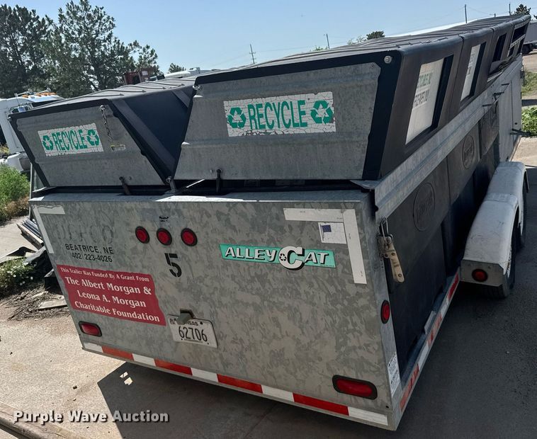 image for item EG6638 2005 AlleyCat RSWT300 recycling trailer
