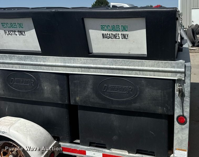 image for item EG6638 2005 AlleyCat RSWT300 recycling trailer