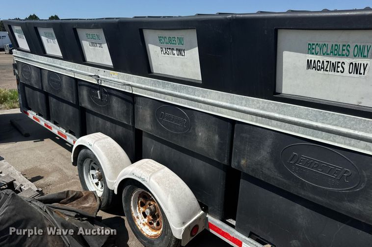 image for item EG6638 2005 AlleyCat RSWT300 recycling trailer